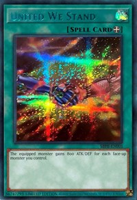 United We Stand (Blue) [SBPR-EN001] Secret Rare | Shuffle n Cut Hobbies & Games