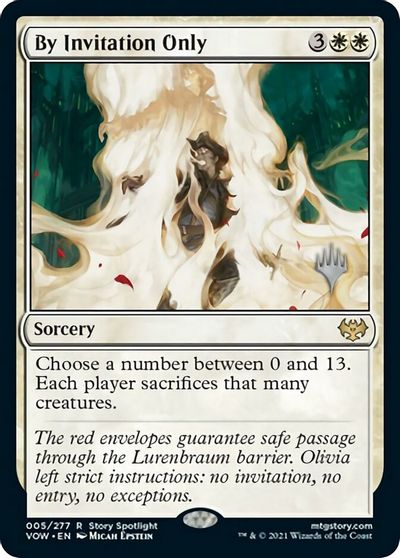 By Invitation Only (Promo Pack) [Innistrad: Crimson Vow Promos] | Shuffle n Cut Hobbies & Games