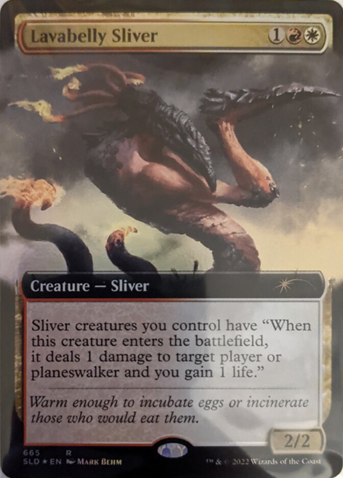 Lavabelly Sliver (Extended Art) [Secret Lair Drop Promos] | Shuffle n Cut Hobbies & Games