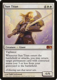 Sun Titan (M11) [Oversize Cards] | Shuffle n Cut Hobbies & Games