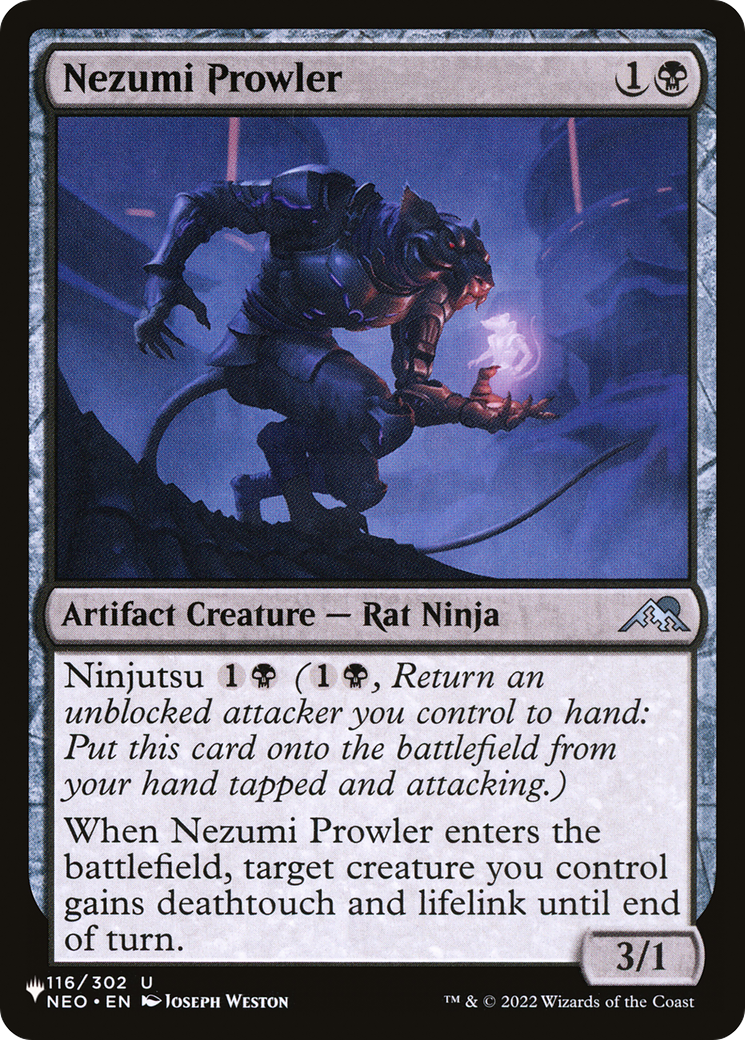 Nezumi Prowler [The List Reprints] | Shuffle n Cut Hobbies & Games