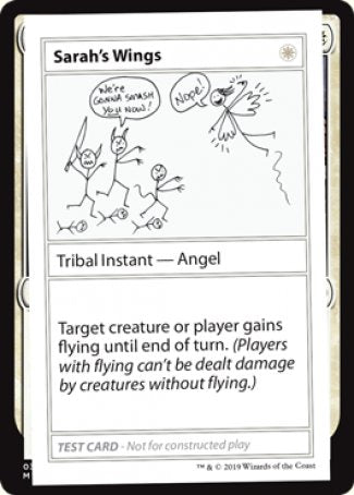 Sarah's Wings (2021 Edition) [Mystery Booster Playtest Cards] | Shuffle n Cut Hobbies & Games