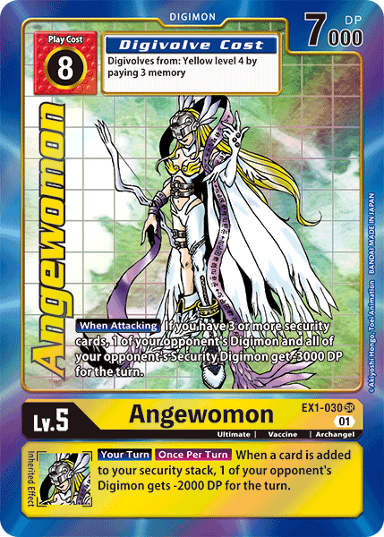 Angewomon [EX1-030] (Alternate Art) [Classic Collection] | Shuffle n Cut Hobbies & Games