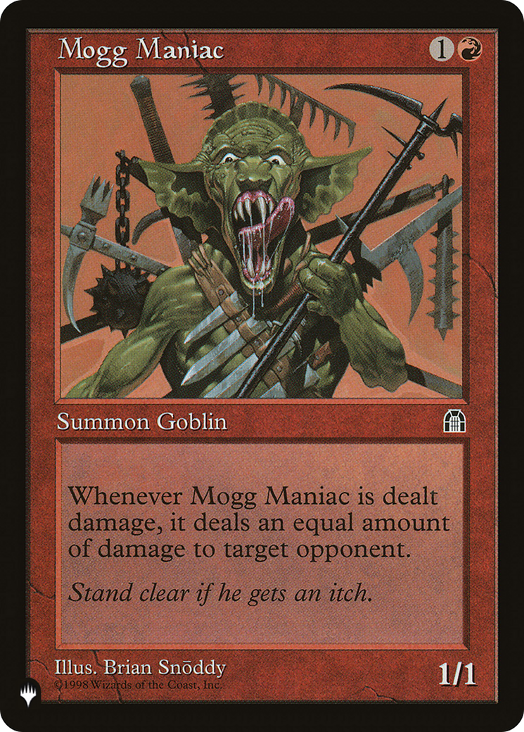 Mogg Maniac [The List] | Shuffle n Cut Hobbies & Games