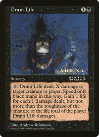 Drain Life (Oversized) [Oversize Cards] | Shuffle n Cut Hobbies & Games