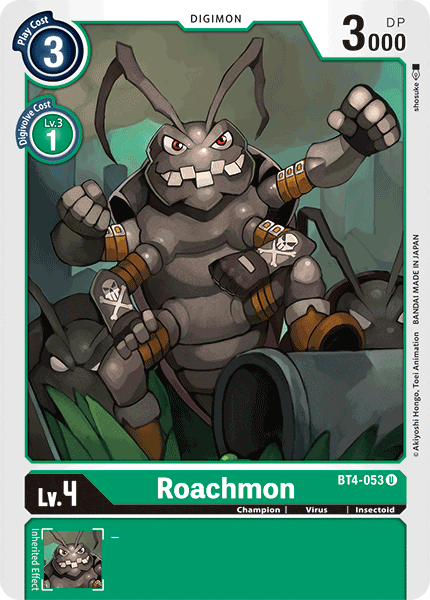 Roachmon [BT4-053] [Great Legend] | Shuffle n Cut Hobbies & Games