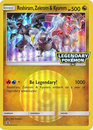 Reshiram, Zekrom & Kyurem (Jumbo Card) [Miscellaneous Cards] | Shuffle n Cut Hobbies & Games