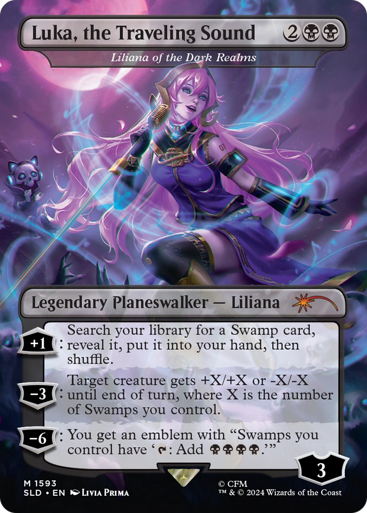 Luka, the Traveling Sound - Liliana of the Dark Realms [Secret Lair Drop Series] | Shuffle n Cut Hobbies & Games