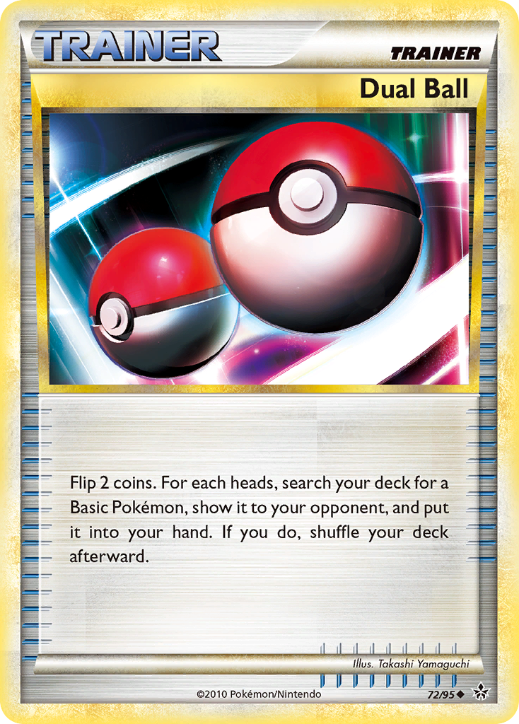 Dual Ball (72/95) [HeartGold & SoulSilver: Unleashed] | Shuffle n Cut Hobbies & Games