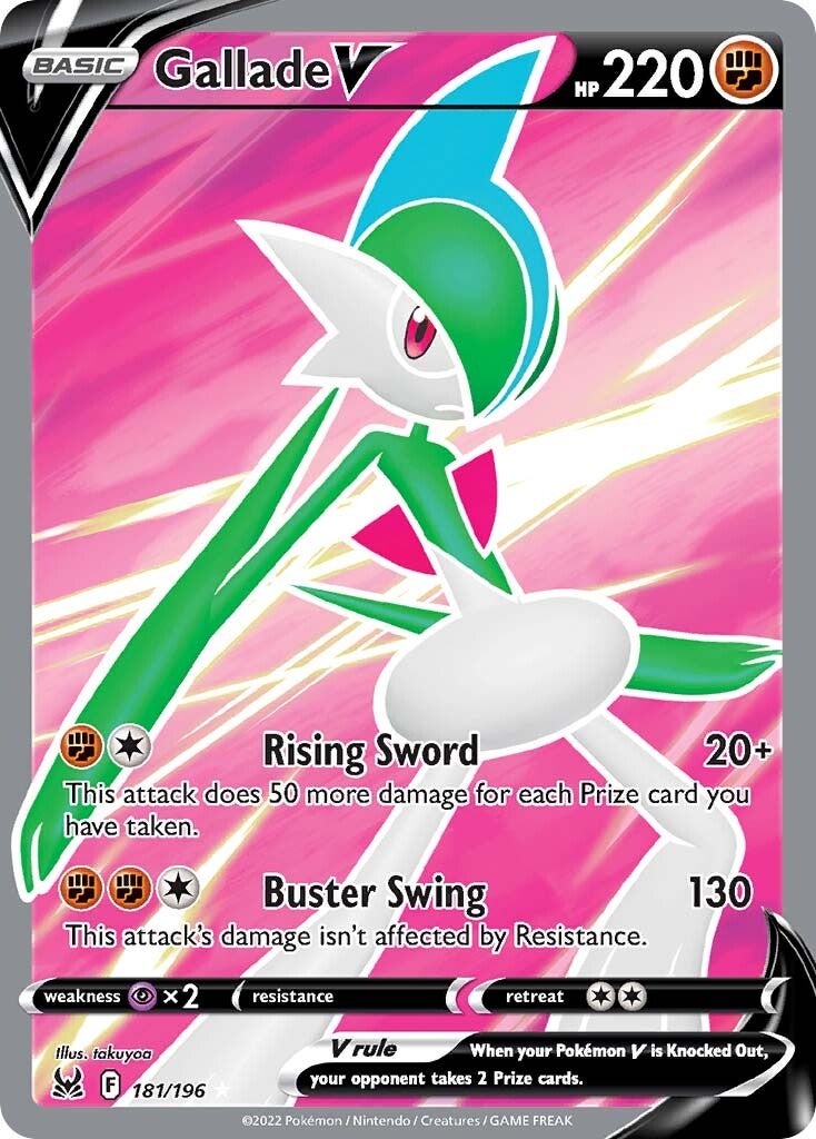 Gallade V (181/196) [Sword & Shield: Lost Origin] | Shuffle n Cut Hobbies & Games