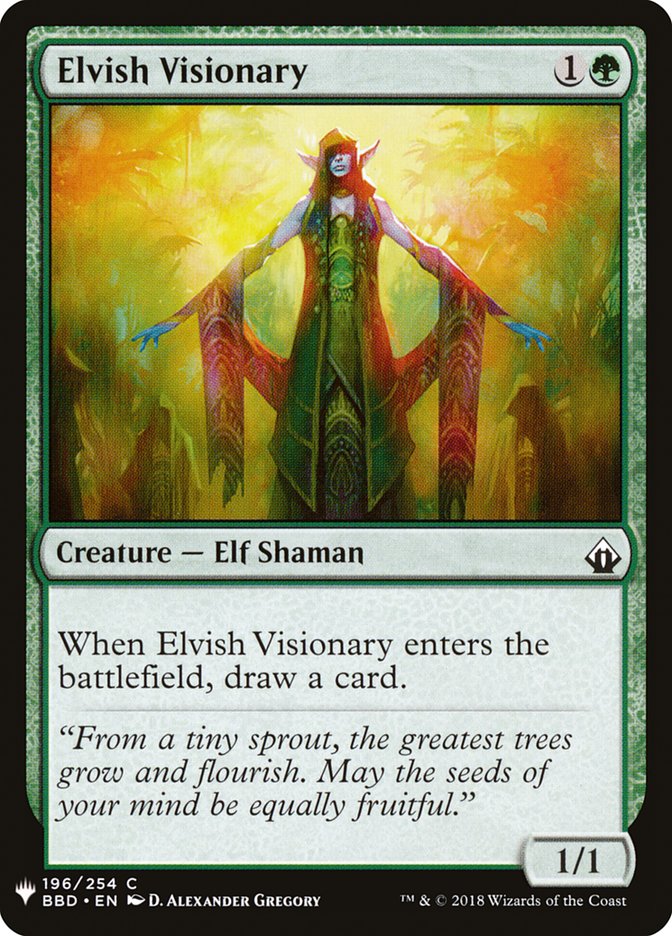 Elvish Visionary [Mystery Booster] | Shuffle n Cut Hobbies & Games