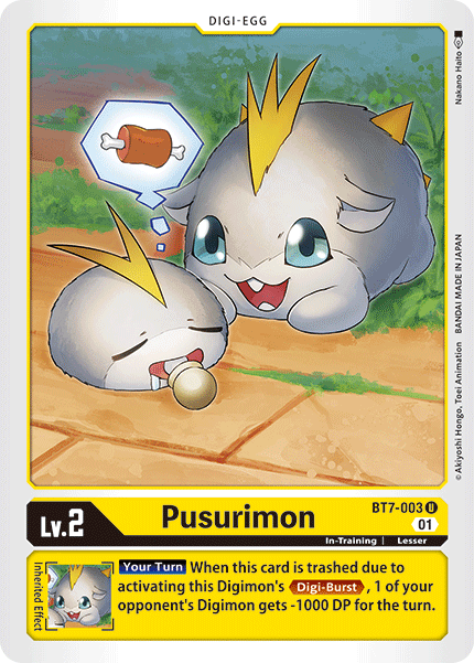 Pusurimon [BT7-003] [Next Adventure] | Shuffle n Cut Hobbies & Games