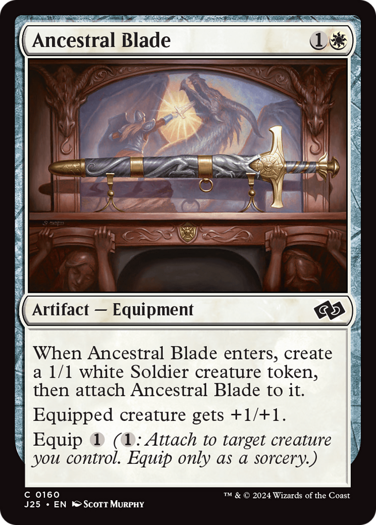 Ancestral Blade [Foundations Jumpstart] | Shuffle n Cut Hobbies & Games