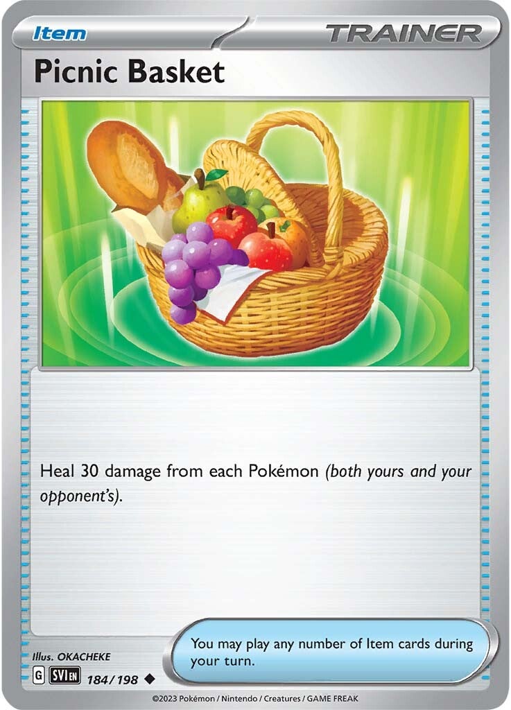 Picnic Basket (184/198) [Scarlet & Violet: Base Set] | Shuffle n Cut Hobbies & Games