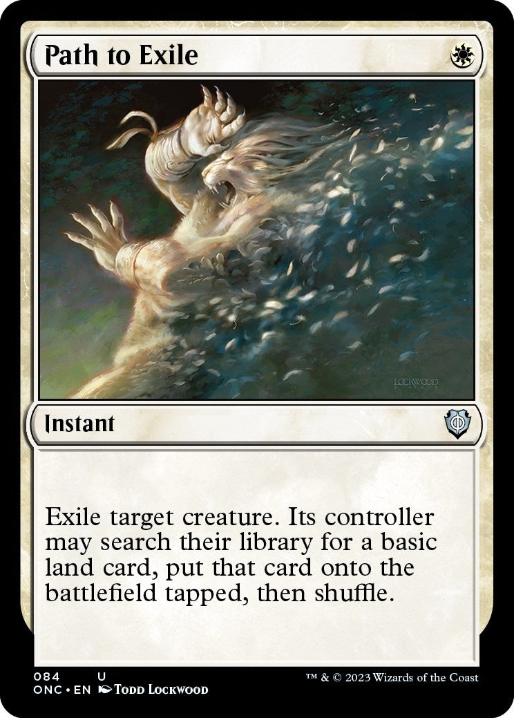 Path to Exile [Phyrexia: All Will Be One Commander] | Shuffle n Cut Hobbies & Games