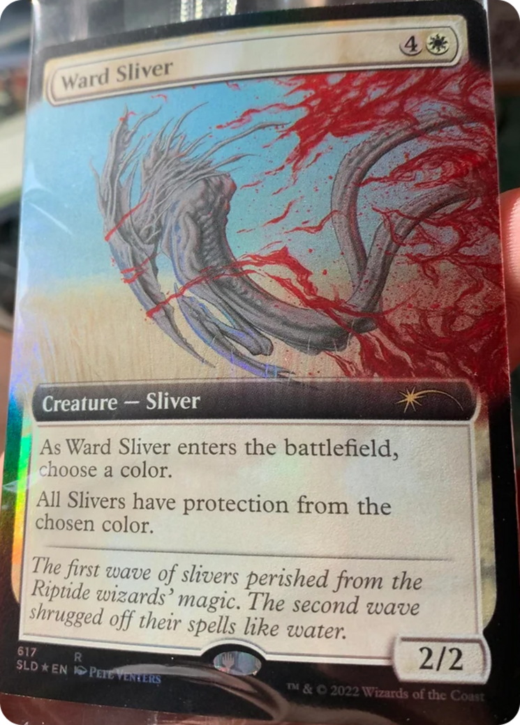 Ward Sliver (Extended Art) [Secret Lair Drop Promos] | Shuffle n Cut Hobbies & Games