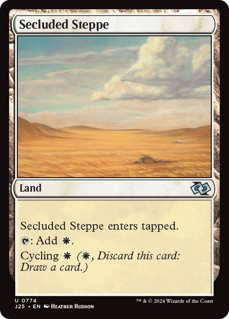 Secluded Steppe [Foundations Jumpstart] | Shuffle n Cut Hobbies & Games