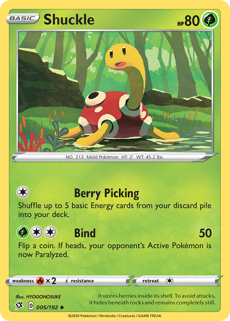 Shuckle (005/192) [Sword & Shield: Rebel Clash] | Shuffle n Cut Hobbies & Games