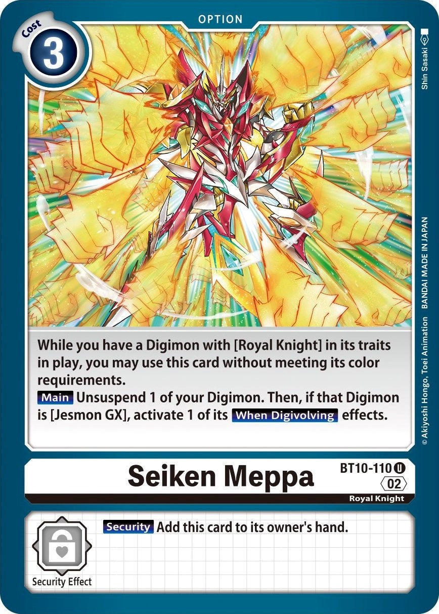 Seiken Meppa [BT10-110] [Xros Encounter] | Shuffle n Cut Hobbies & Games