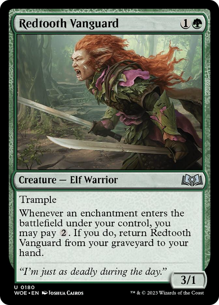 Redtooth Vanguard [Wilds of Eldraine] | Shuffle n Cut Hobbies & Games