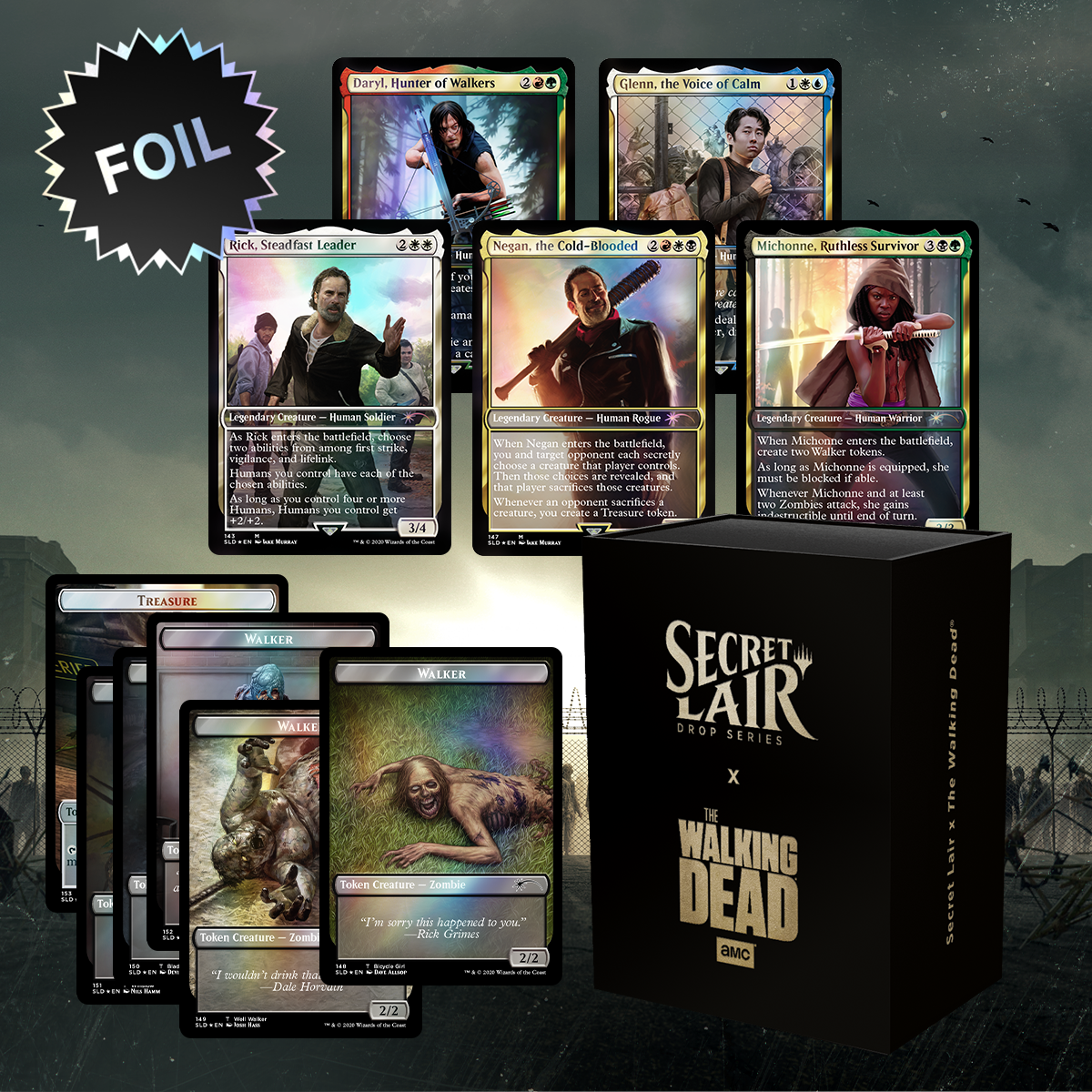 Secret Lair: Drop Series - The Walking Dead (Foil Edition) | Shuffle n Cut Hobbies & Games