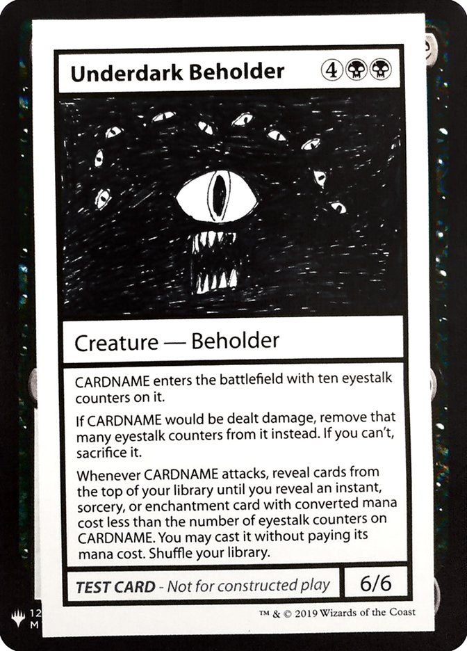 Underdark Beholder [Mystery Booster Playtest Cards] | Shuffle n Cut Hobbies & Games