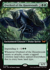 Overlord of the Hauntwoods (Extended Art) [Duskmourn: House of Horror] | Shuffle n Cut Hobbies & Games