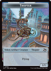 Servo // Thopter (0009) Double-Sided Token [Aetherdrift Tokens] | Shuffle n Cut Hobbies & Games