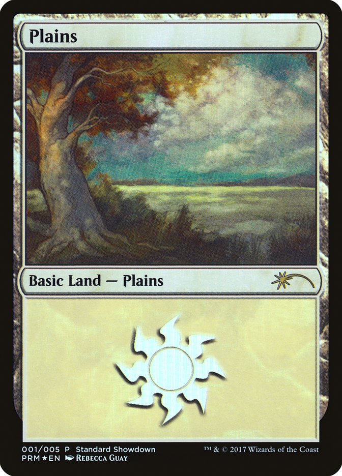 Plains (Rebecca Guay) [Standard Showdown Promos] | Shuffle n Cut Hobbies & Games