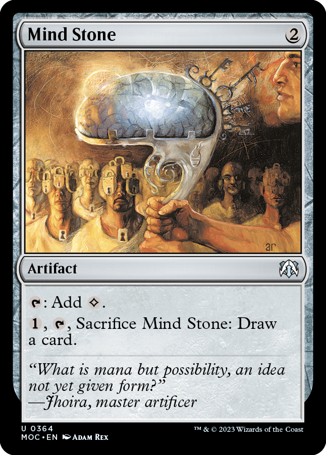 Mind Stone [March of the Machine Commander] | Shuffle n Cut Hobbies & Games