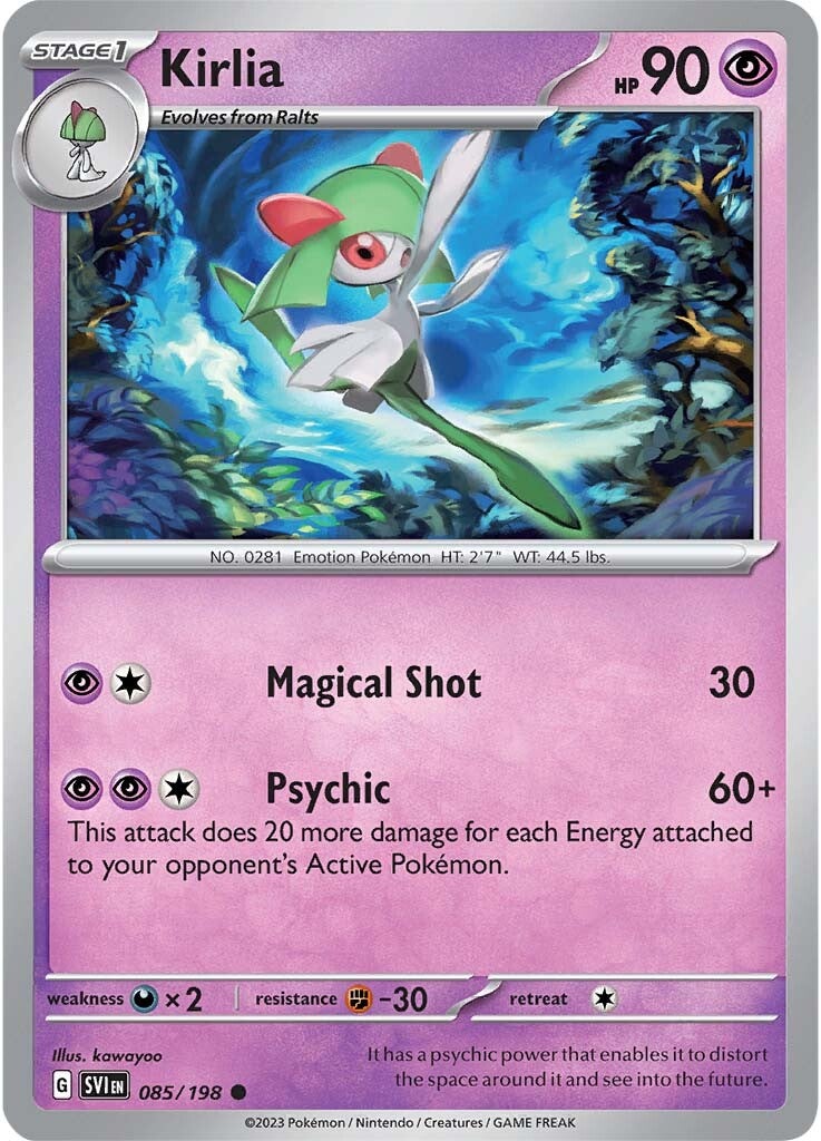 Kirlia (085/198) [Scarlet & Violet: Base Set] | Shuffle n Cut Hobbies & Games