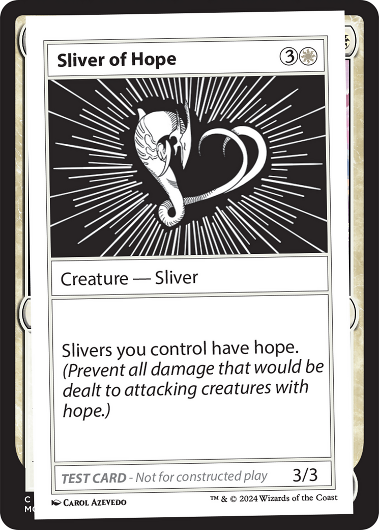 Sliver of Hope [Mystery Booster 2 Playtest Cards] | Shuffle n Cut Hobbies & Games