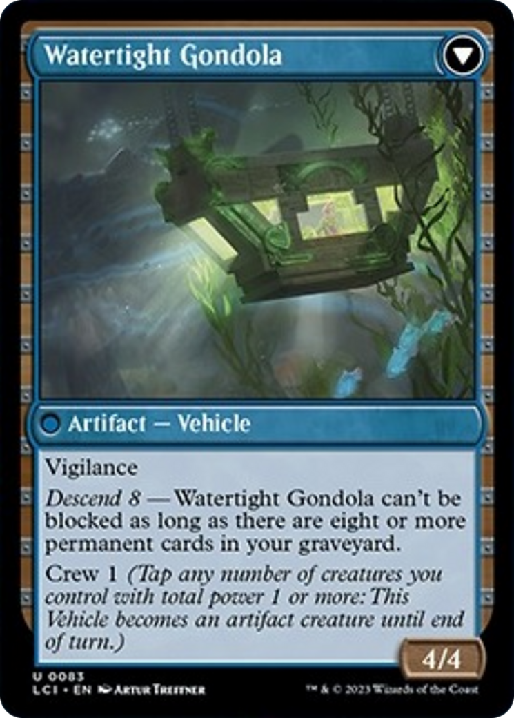 Waterlogged Hulk // Watertight Gondola [The Lost Caverns of Ixalan] | Shuffle n Cut Hobbies & Games