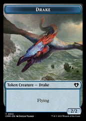 Eldrazi // Drake Double-Sided Token [Commander Masters Tokens] | Shuffle n Cut Hobbies & Games