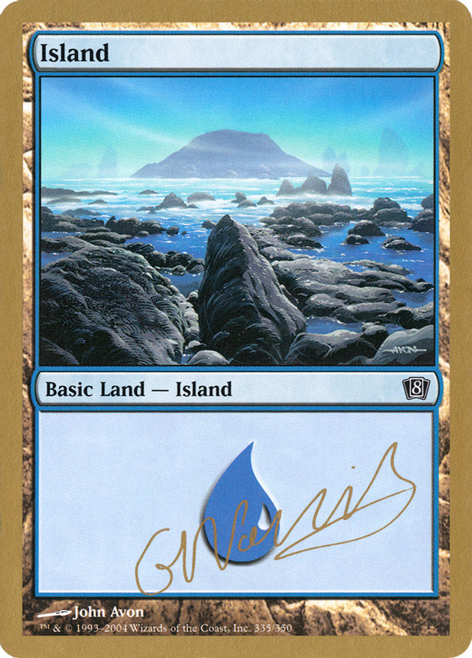 Island (gn335) (Gabriel Nassif) [World Championship Decks 2004] | Shuffle n Cut Hobbies & Games