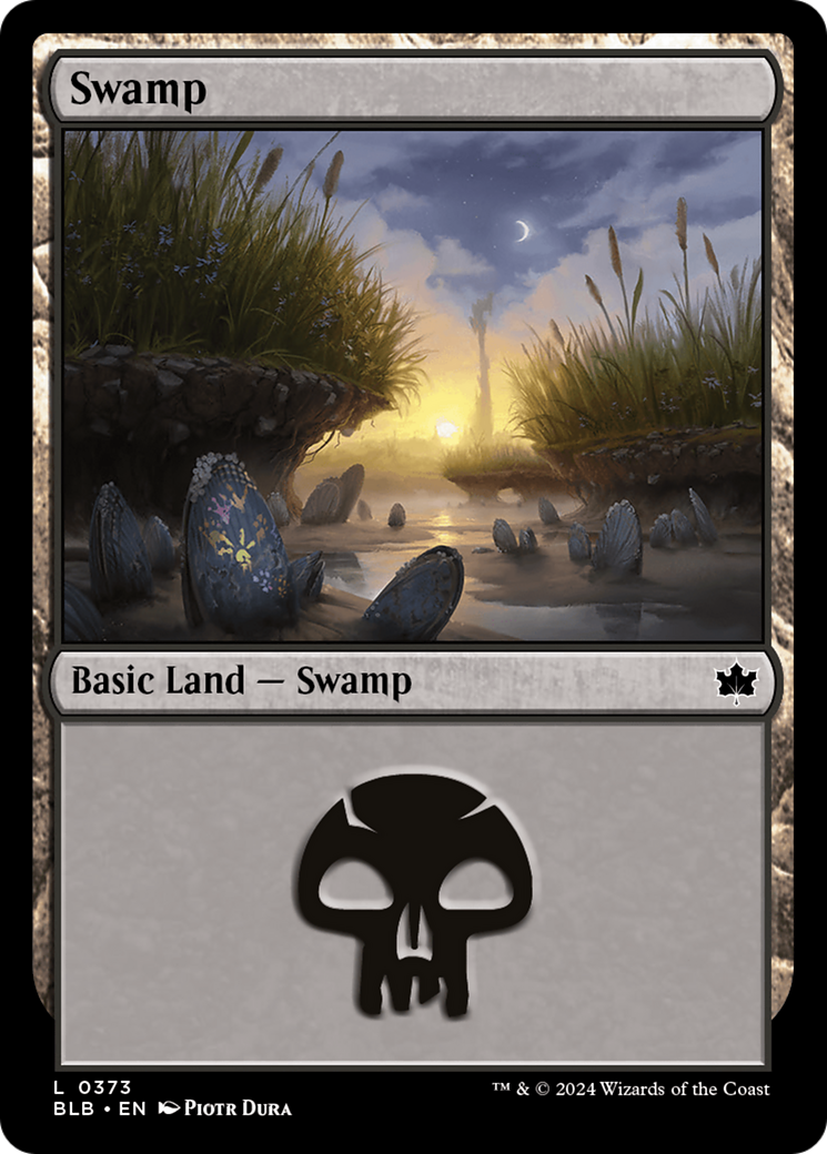 Swamp (0373) [Bloomburrow] | Shuffle n Cut Hobbies & Games