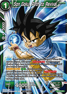 Son Goku, Path to Revival (Unison Warrior Series Boost Tournament Pack Vol. 7) (P-371) [Tournament Promotion Cards] | Shuffle n Cut Hobbies & Games