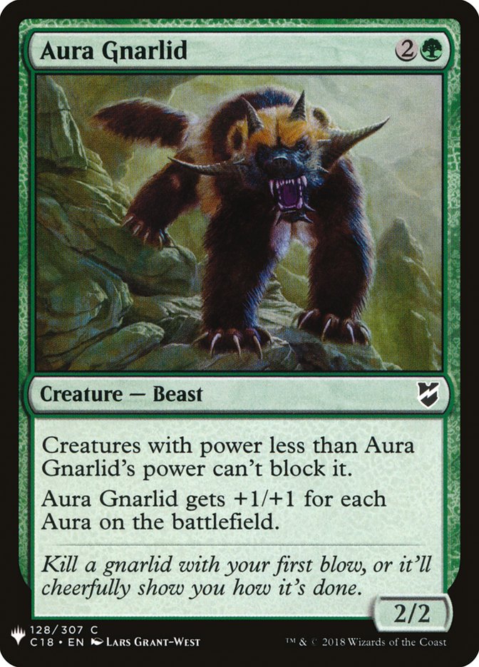 Aura Gnarlid [Mystery Booster] | Shuffle n Cut Hobbies & Games