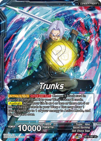 Trunks // SSG Trunks, Crimson Warrior (BT16-097) [Realm of the Gods] | Shuffle n Cut Hobbies & Games