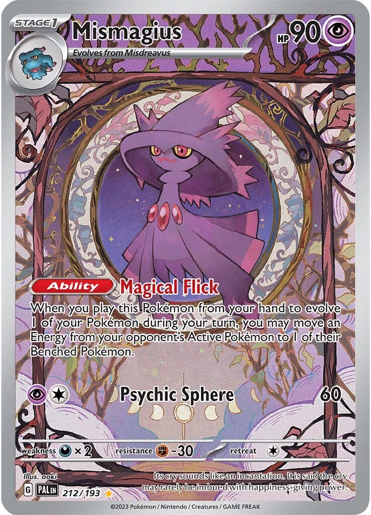 Mismagius (212/193) [Scarlet & Violet: Paldea Evolved] | Shuffle n Cut Hobbies & Games