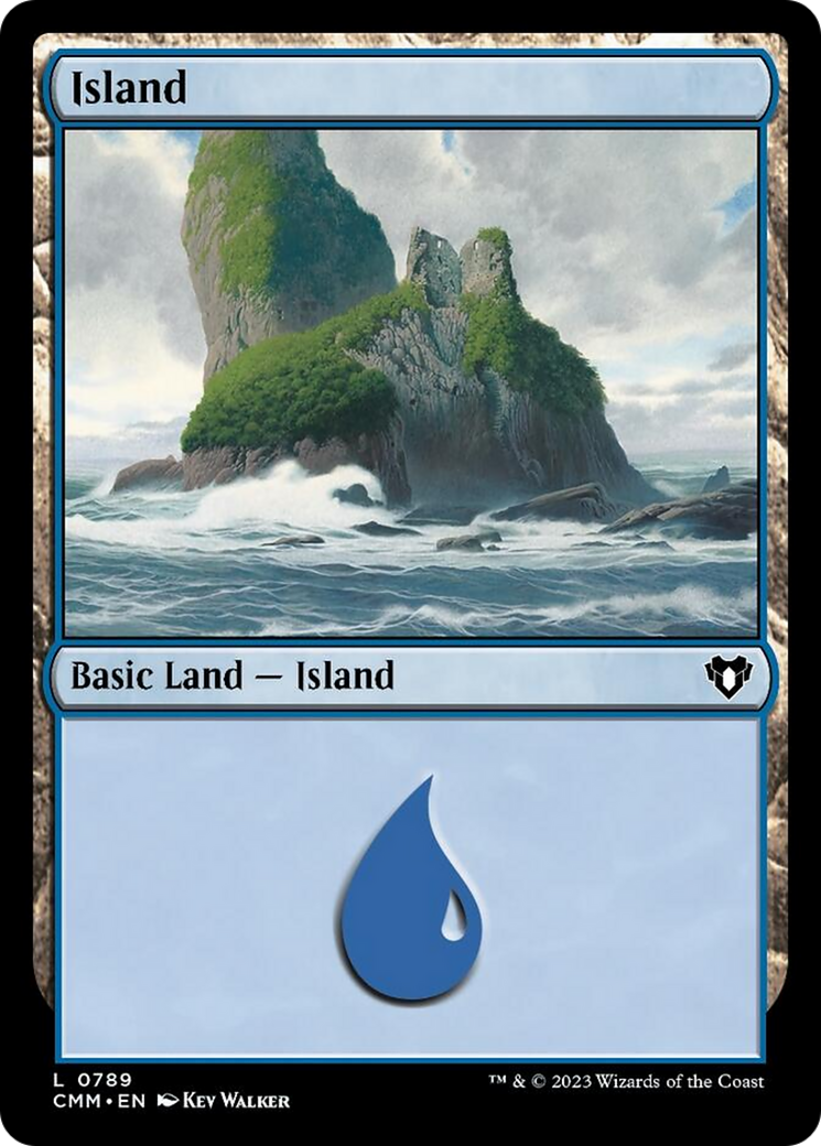 Island (789) [Commander Masters] | Shuffle n Cut Hobbies & Games