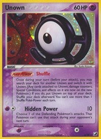 Unown (U) (U/28) [EX: Unseen Forces] | Shuffle n Cut Hobbies & Games