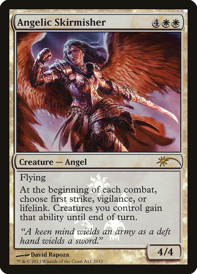 Angelic Skirmisher [Resale Promos] | Shuffle n Cut Hobbies & Games