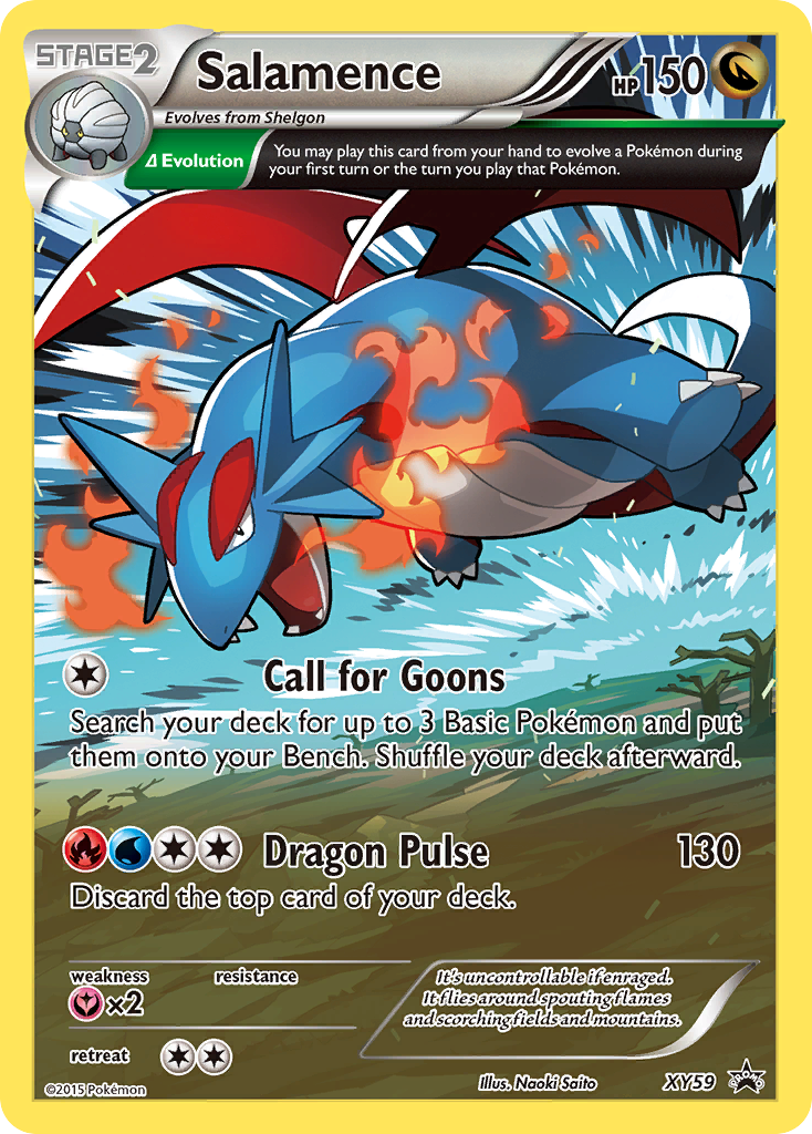 Salamence (XY59) [XY: Black Star Promos] | Shuffle n Cut Hobbies & Games