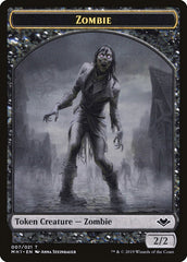 Angel (002) // Zombie (007) Double-Sided Token [Modern Horizons Tokens] | Shuffle n Cut Hobbies & Games