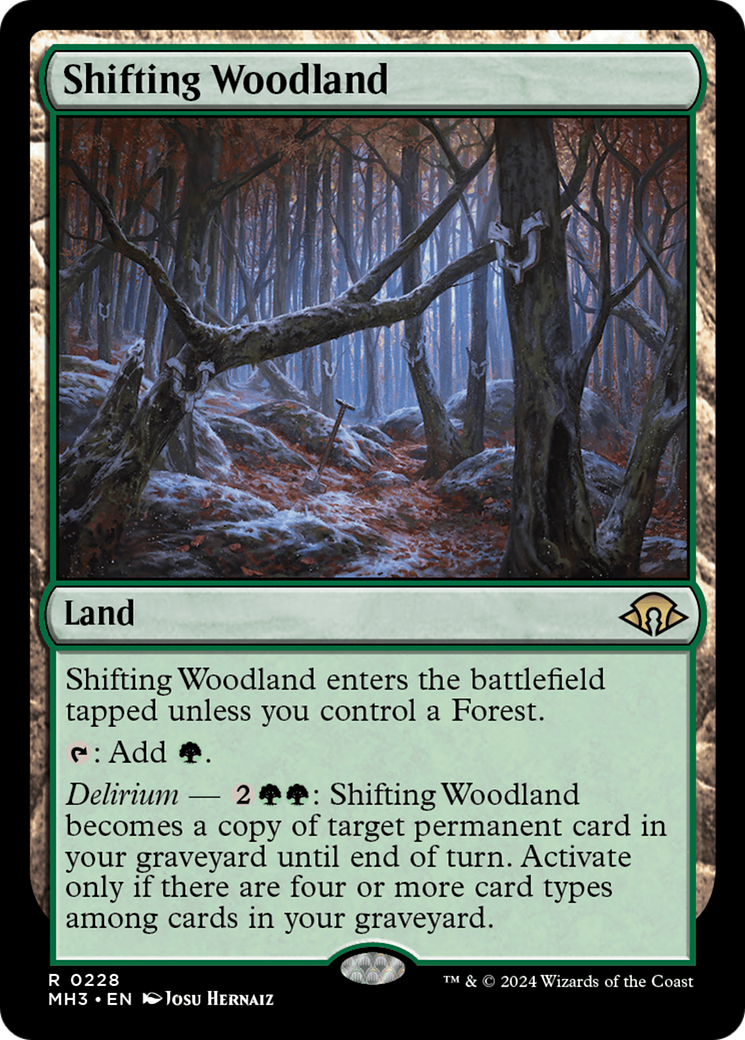 Shifting Woodland [Modern Horizons 3] | Shuffle n Cut Hobbies & Games