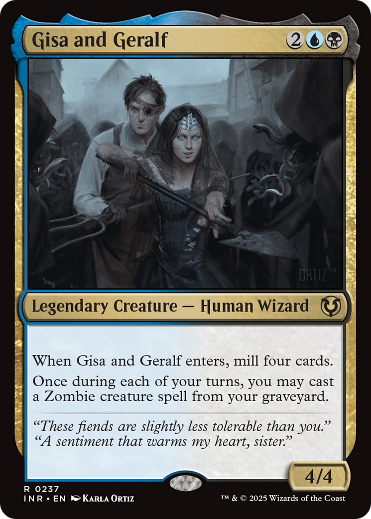 Gisa and Geralf [Innistrad Remastered] | Shuffle n Cut Hobbies & Games