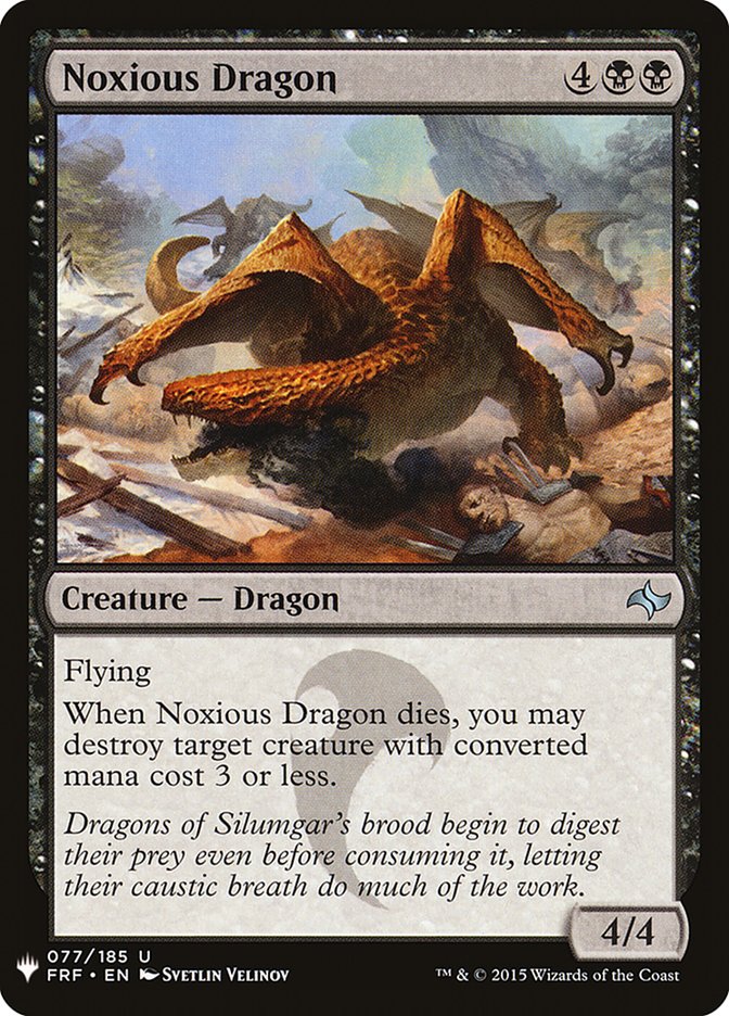 Noxious Dragon [Mystery Booster] | Shuffle n Cut Hobbies & Games