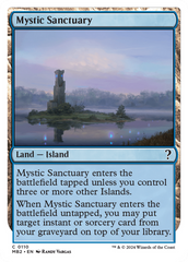 Mystic Sanctuary (White Border) [Mystery Booster 2] | Shuffle n Cut Hobbies & Games