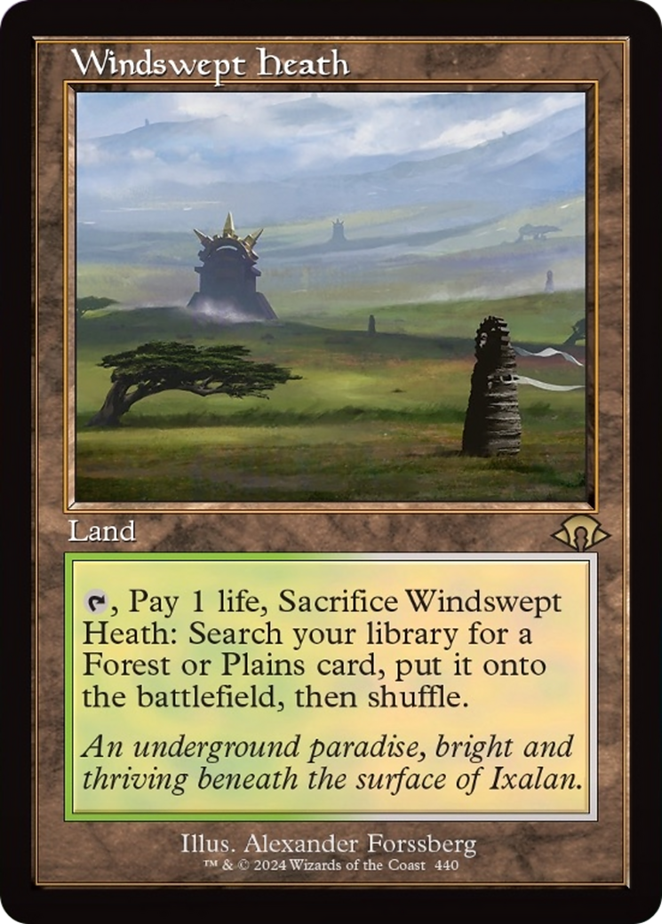 Windswept Heath (Retro) [Modern Horizons 3] | Shuffle n Cut Hobbies & Games